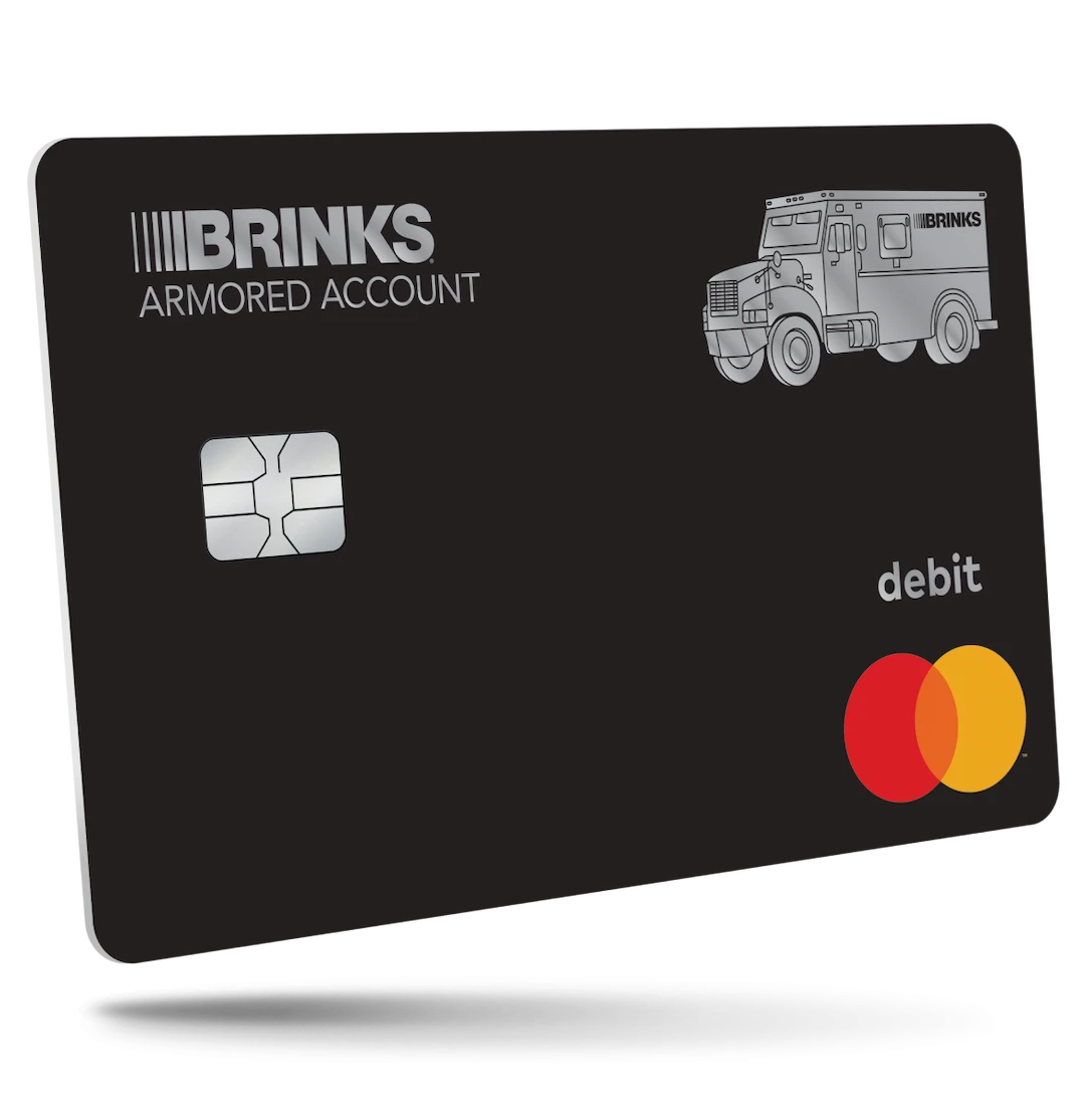 Black Brinks Armored debit Mastercard