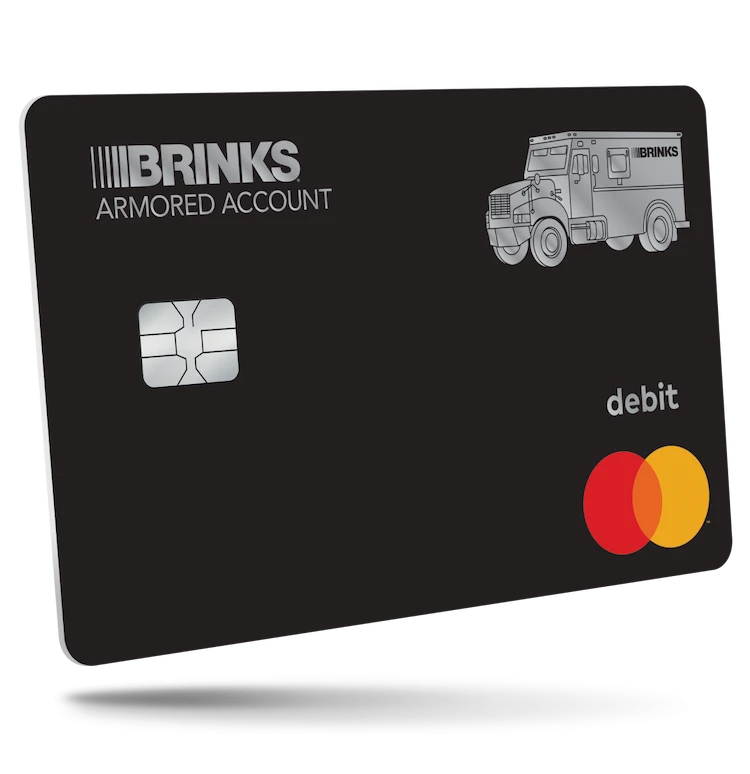 Black Brinks Armored debit Mastercard